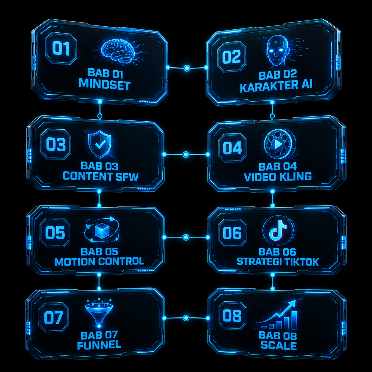 Kandungan 8 BAB blueprint